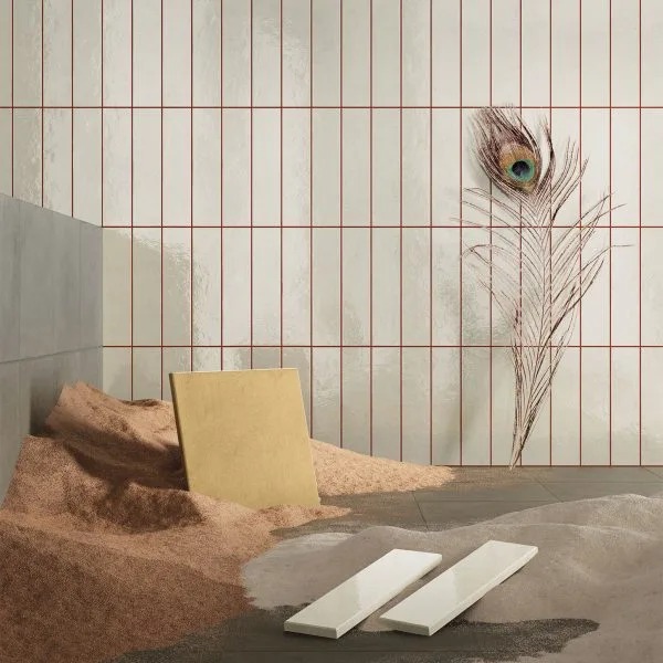 콘크리트룩 아이보리 무광 포세린 · 200×200