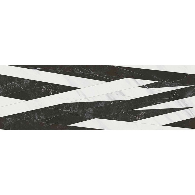 마블룩 화이트·블랙 반광 도기질 · 400×1200