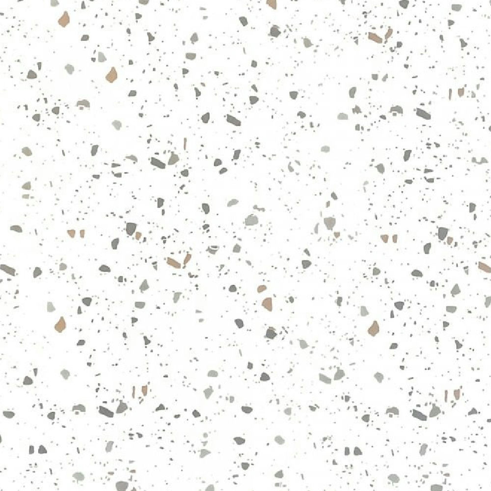 테라조룩 화이트·그레이·테라코타·다크그레이 무광 포세린 · 600×600