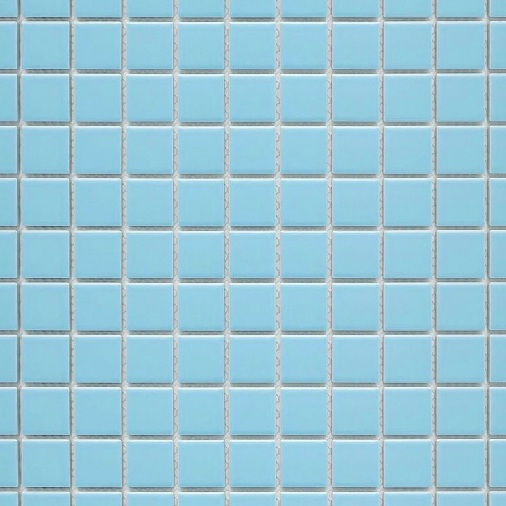 스카이블루 무광 유리 · 25×25