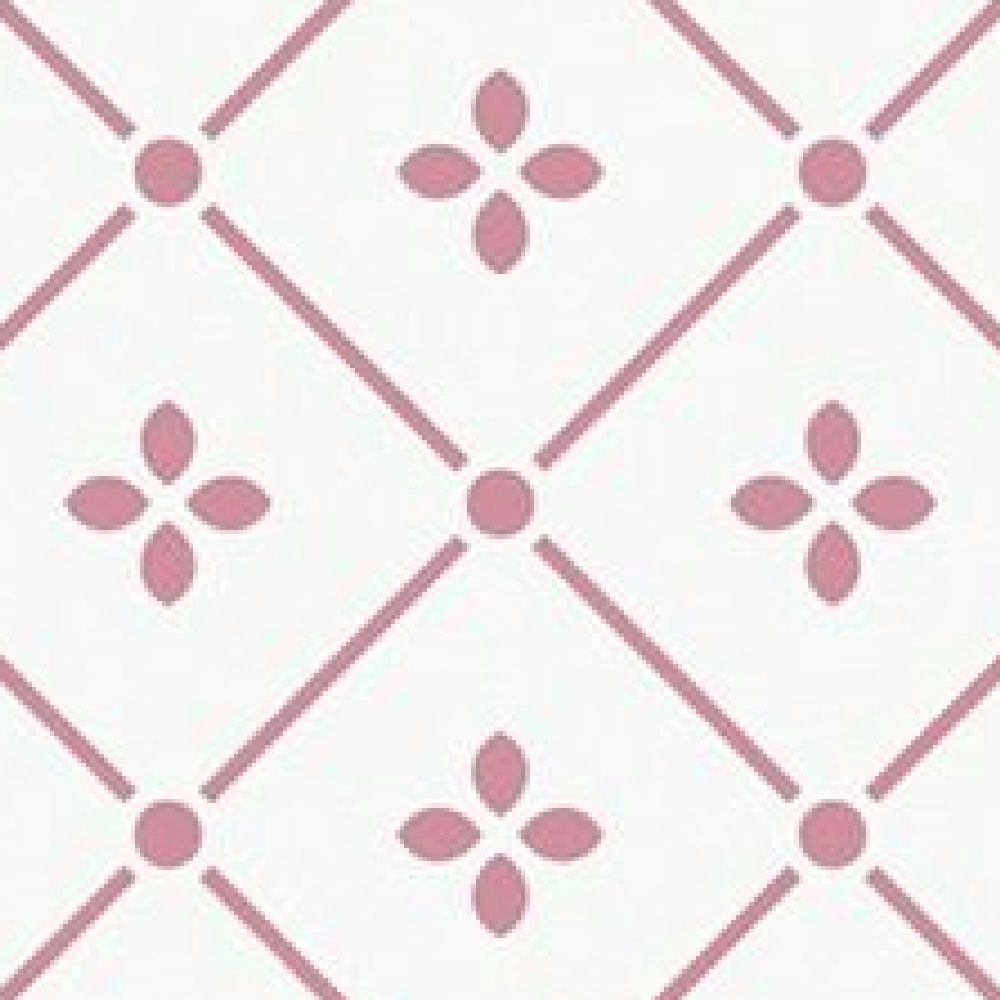 기하학 핑크 유광 도기질 · 200×200