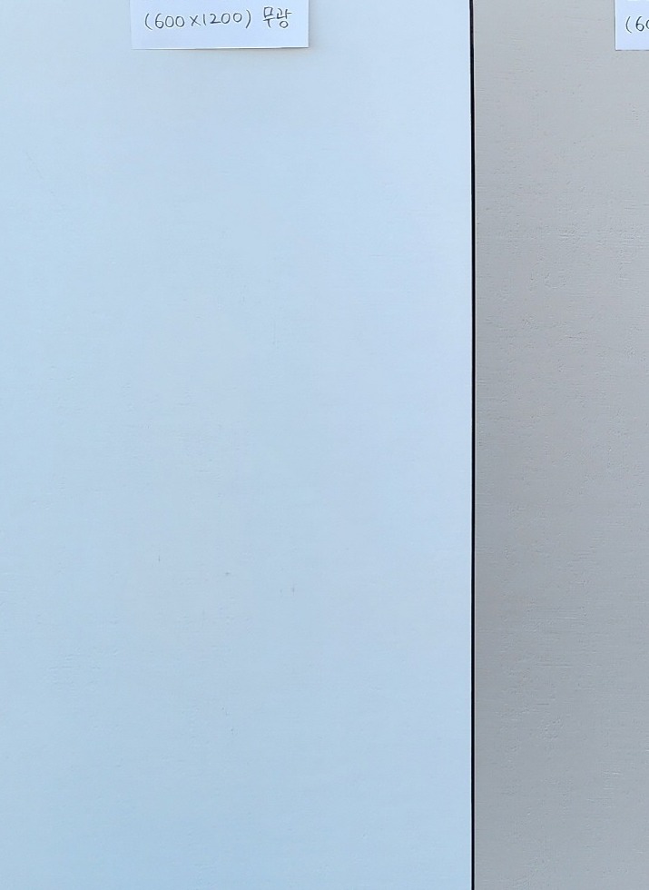 콘크리트룩 그레이 무광 포세린 · 600×1200