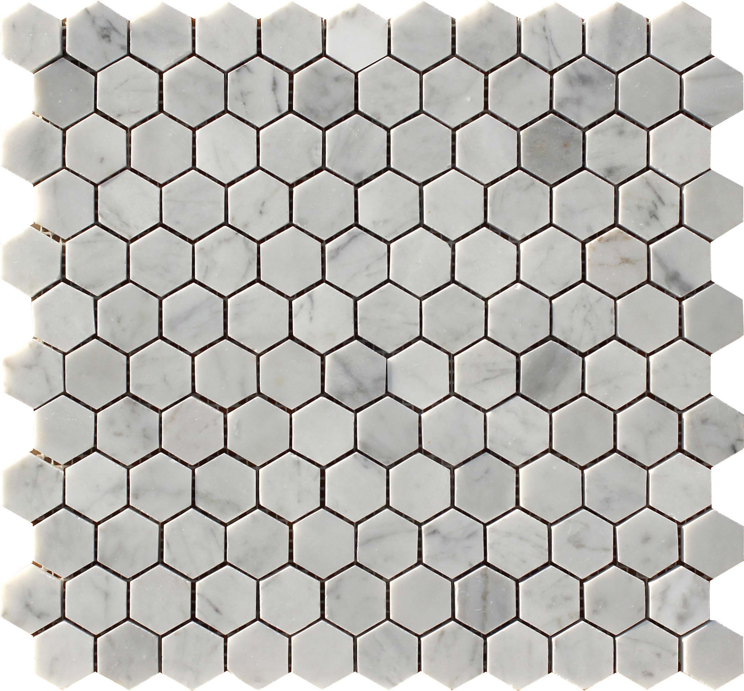 스톤룩 모자이크 화이트·그레이 무광 대리석 · 280×295