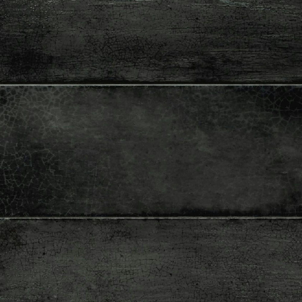 메탈룩 블랙 유광 도기질 · 200×600