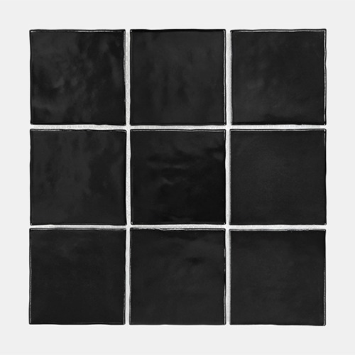 블랙 유광 도기질 · 95×95