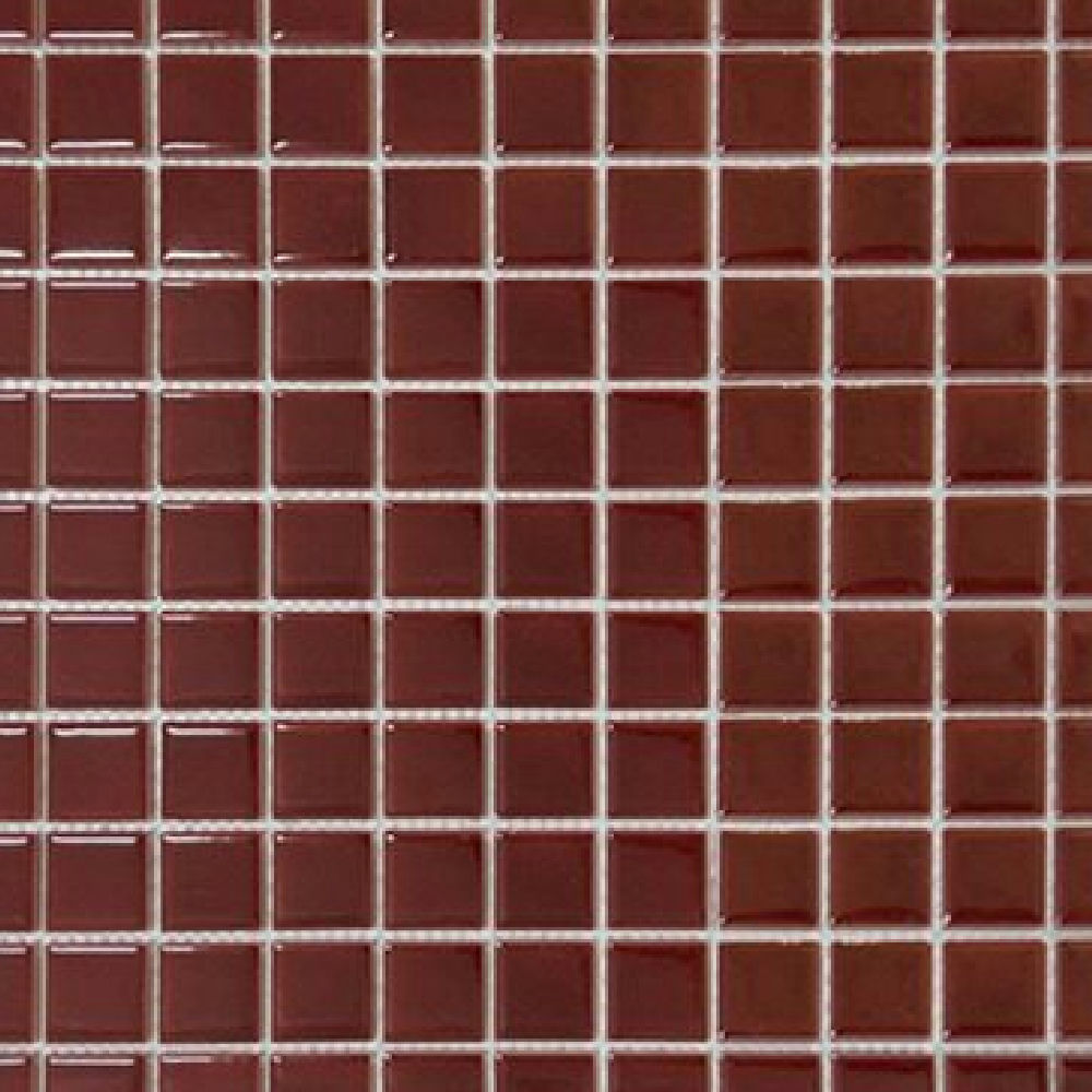 버건디 유광 포세린 · 25×25
