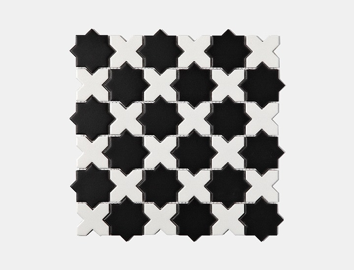 블랙·화이트 무광 자기질 · 20×20