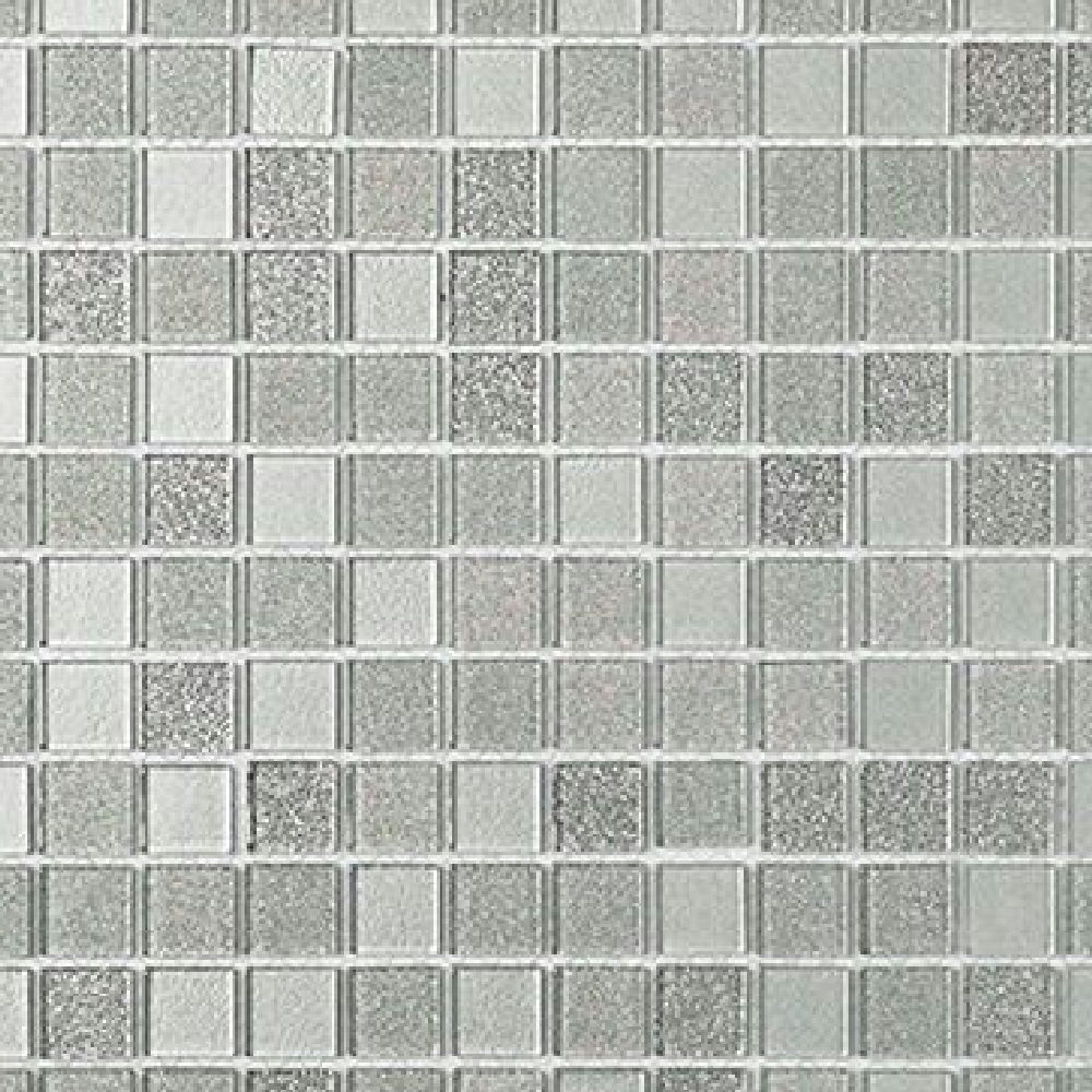 모자이크 실버그레이·화이트·다크그레이 유광 유리 · 23×23