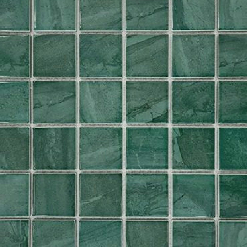 스톤룩 딥그린 반광 포세린 · 48×48