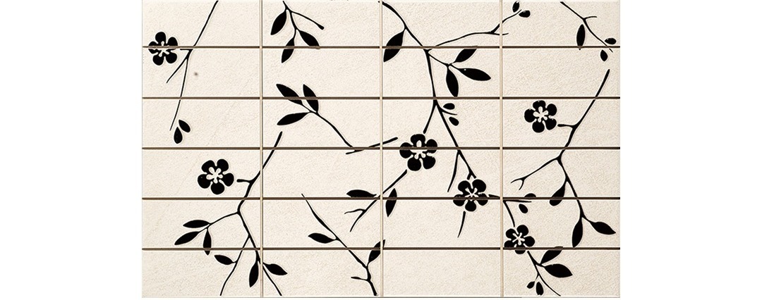 아이보리·블랙 무광 도기질 · 250×400